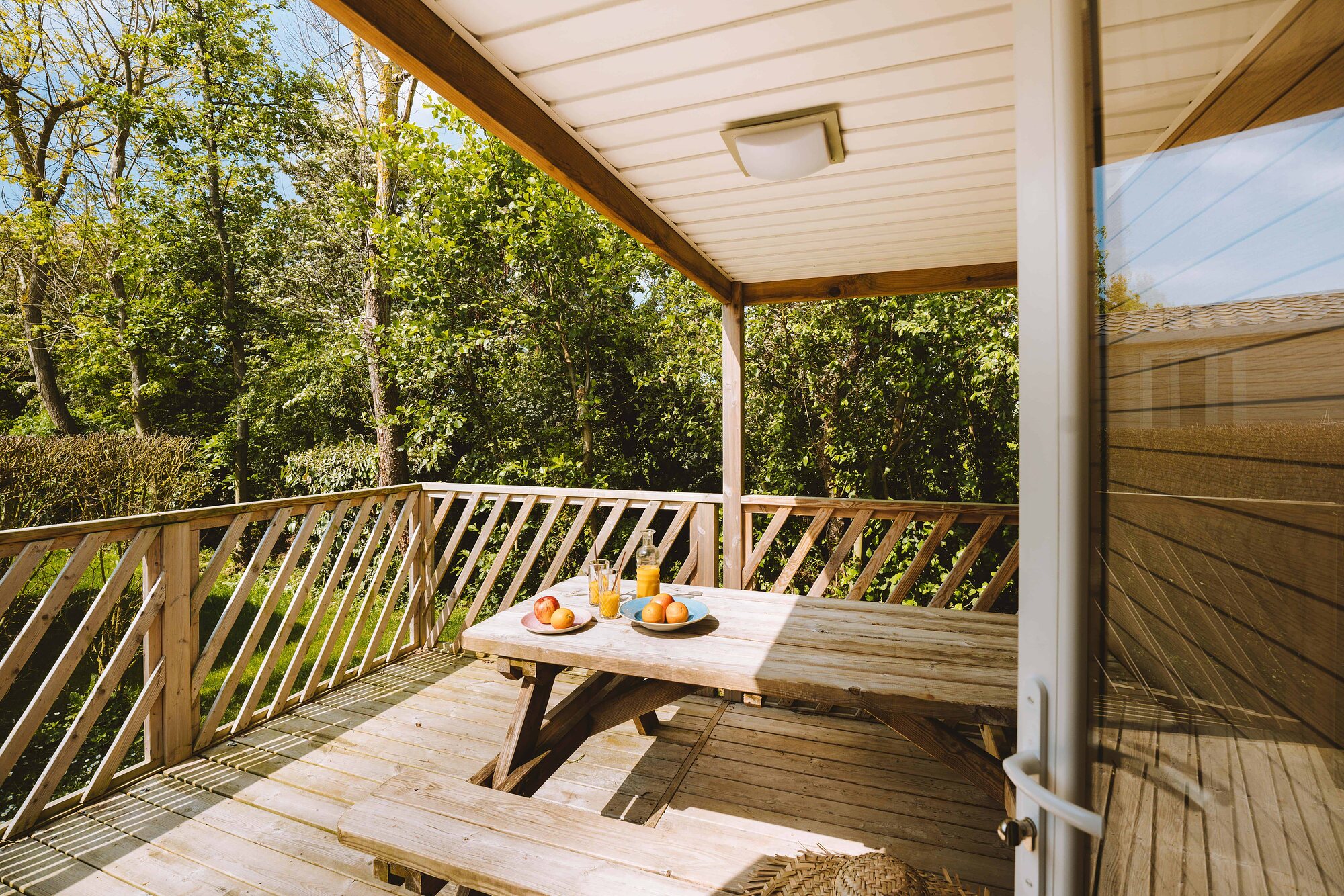 3-bloemen-cottage voor 4 personen op Camping Portland, foto 6 van 12