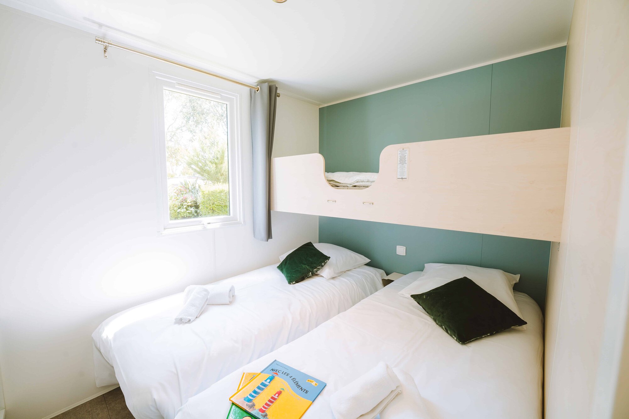3-bloemen-cottage voor 4 personen op Camping Portland, foto 10 van 12