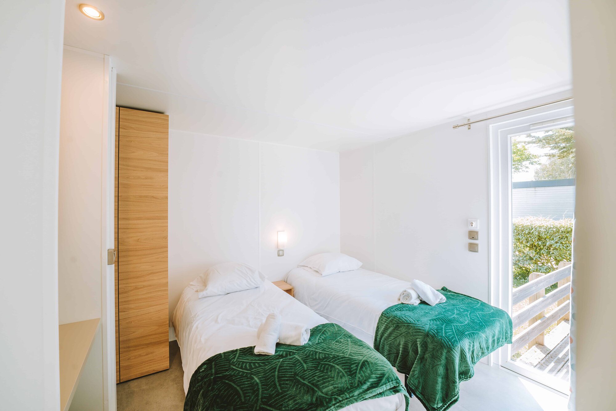 4-bloemen-cottage voor 4 personen op Camping Portland, foto 5 van 11