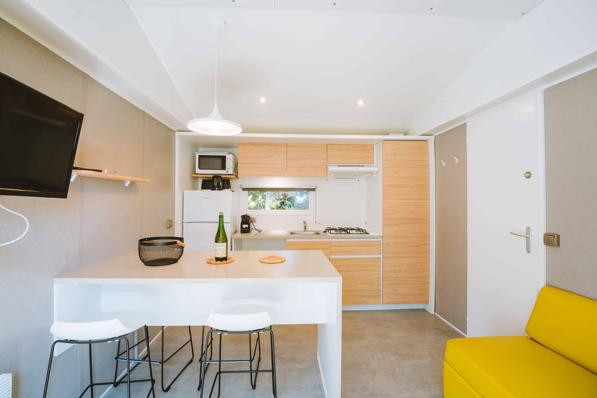 4-bloemen-cottage voor 4 personen op Camping Portland, foto 7 van 11