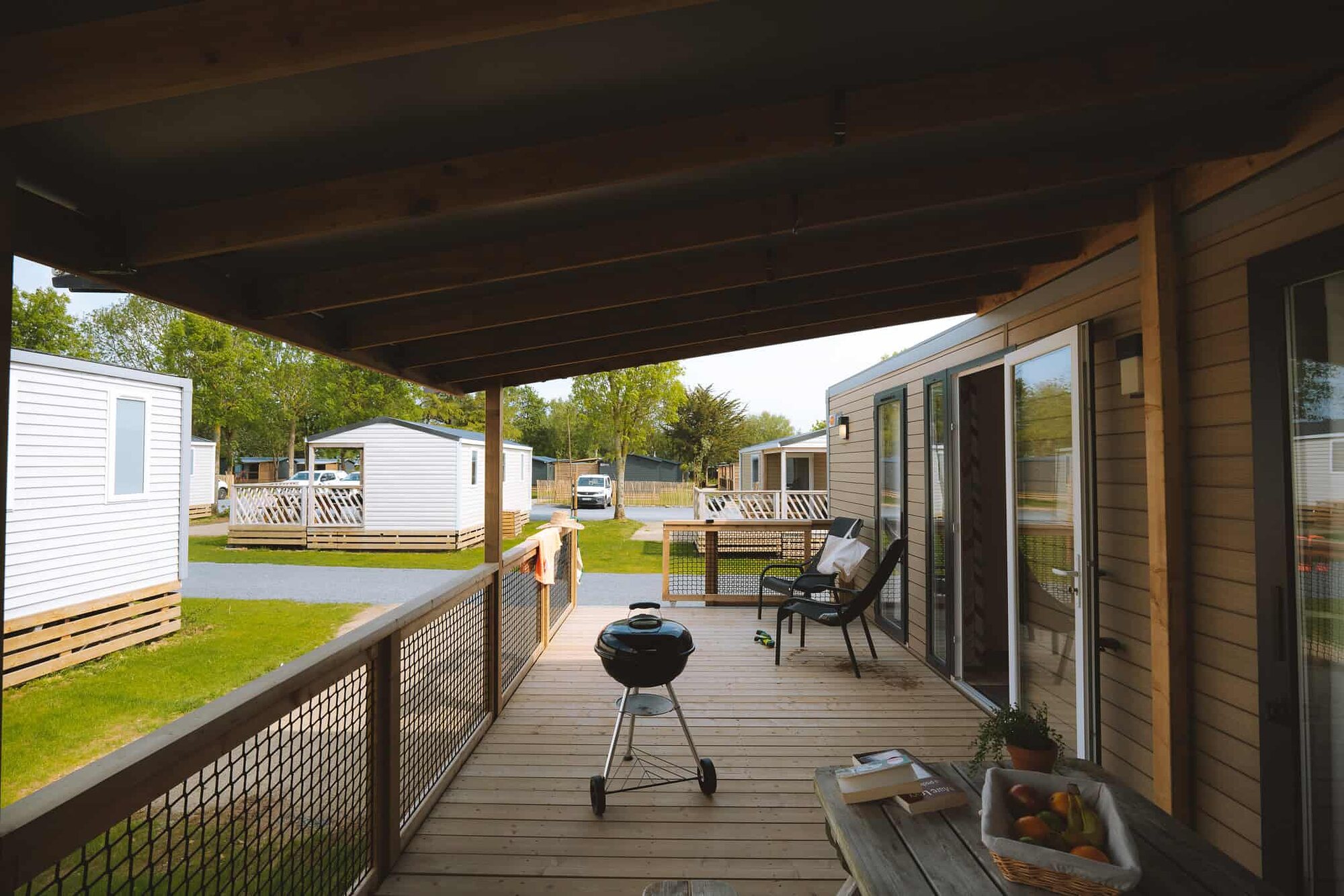 4-bloemen-cottage voor 4 personen op Camping Portland, foto 9 van 11