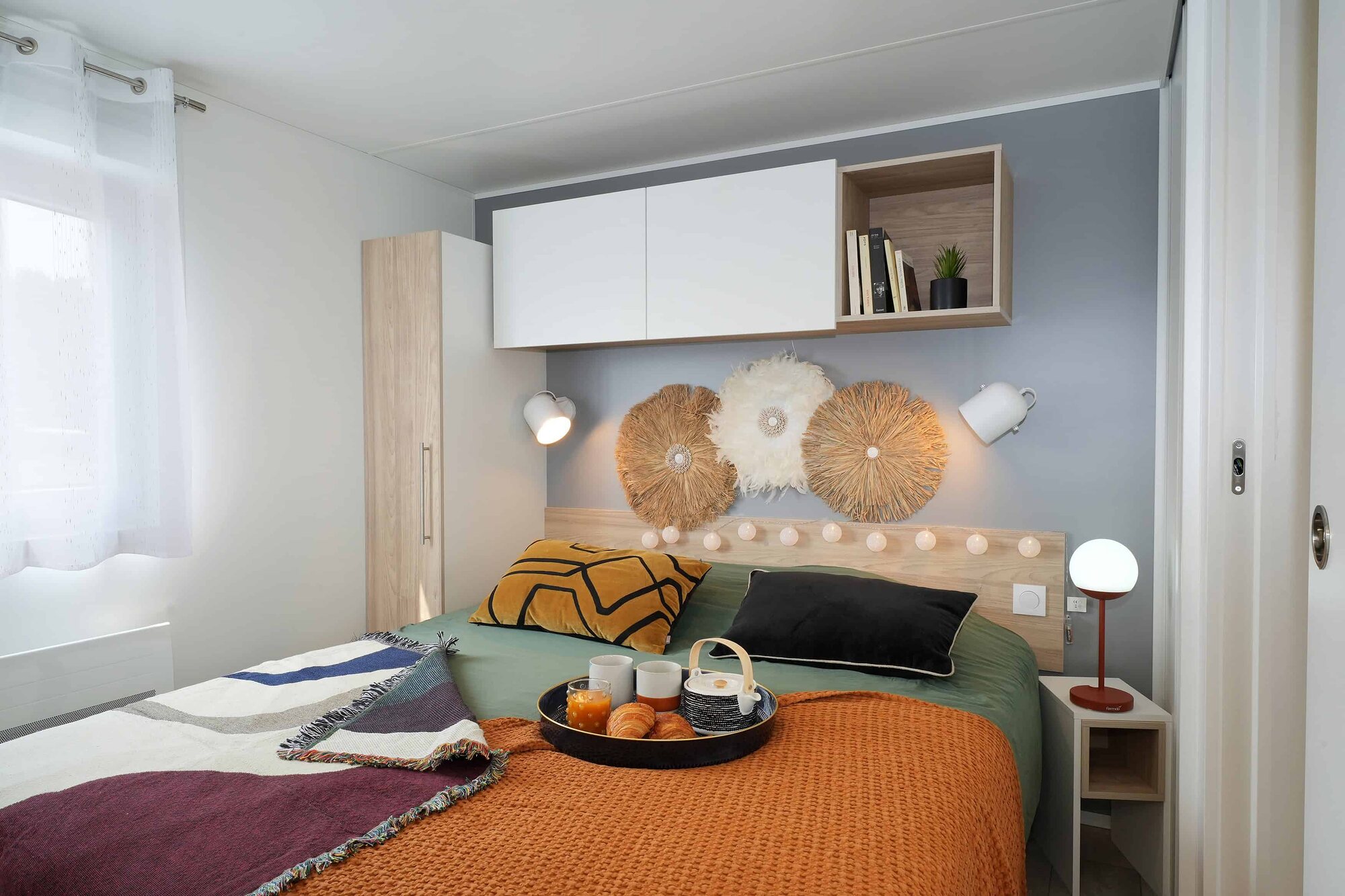 4-bloemen-cottage Nautilhome voor 4 personen op Camping Portland, foto 12 van 14