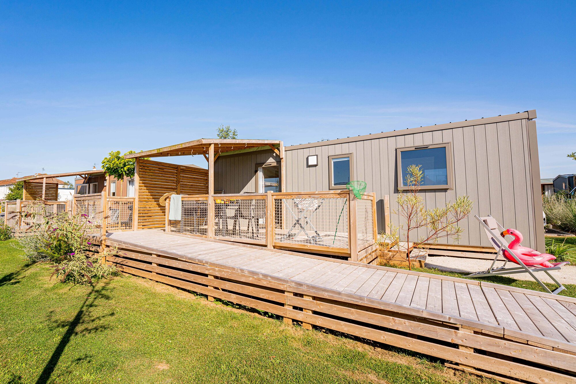 Rolstoeltoegankelijke 4-bloemen-cottage voor 4 personen op Camping Portland, foto 8 van 14