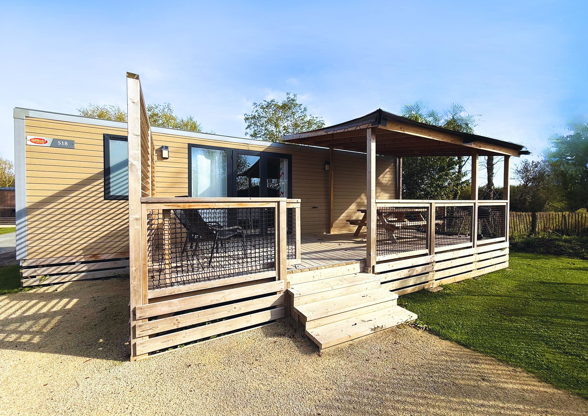 4-bloemen-cottage voor 6 personen op Camping Portland, foto 9 van 10