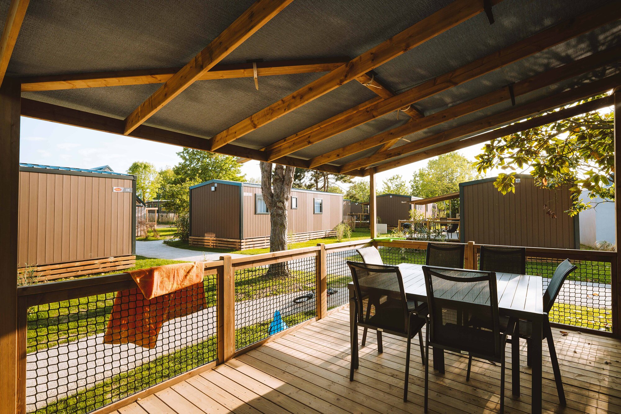 Premium-cottage voor 4 personen op Camping Portland, foto 7 van 14