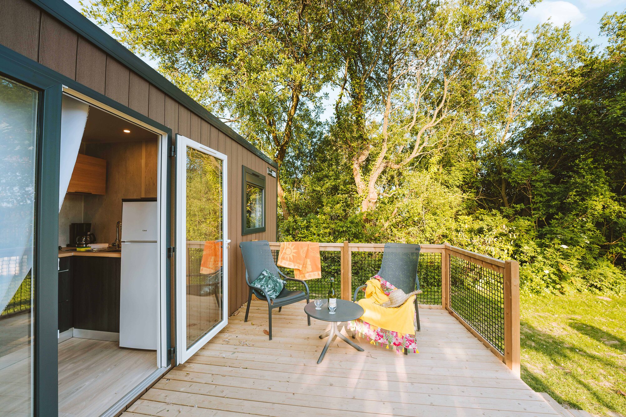 Premium-cottage voor 4 personen op Camping Portland, foto 10 van 14