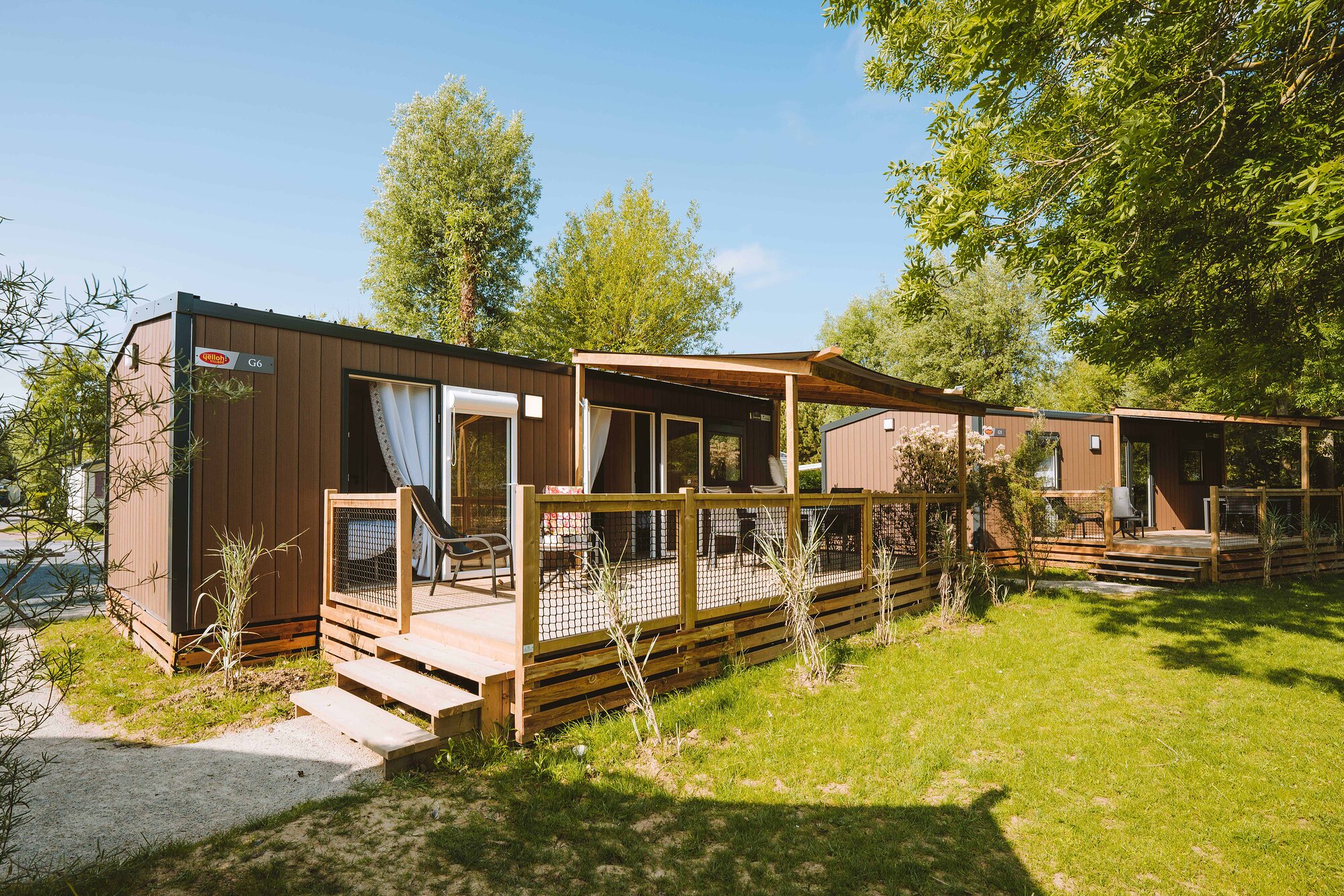 Premium-cottage voor 6 personen op Camping Portland, foto 9 van 14