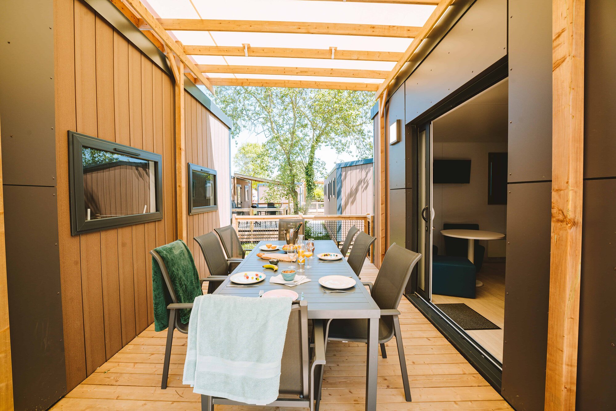 Premium-cottage voor 8 personen op Camping Portland, foto 11 van 14