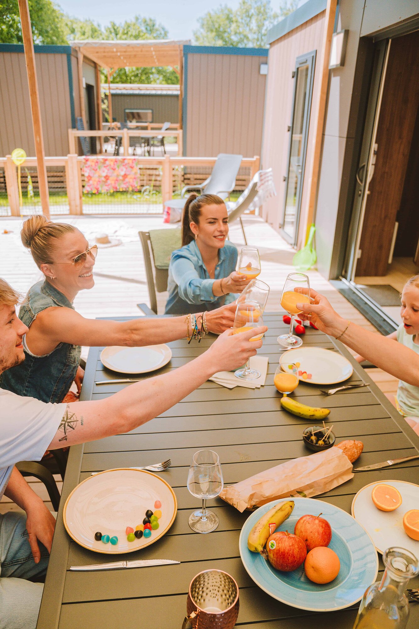 Premium-cottage voor 8 personen op Camping Portland, foto 12 van 14