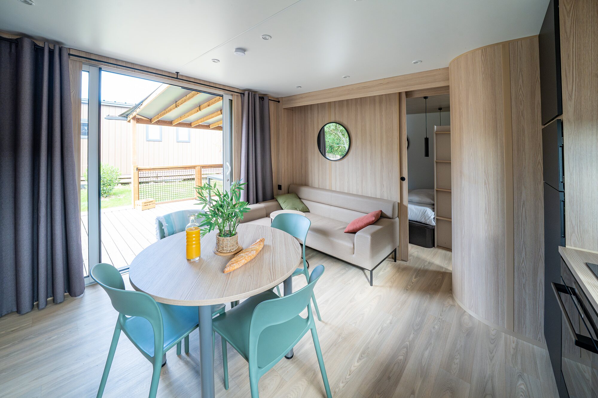 Premium-cottage Taos voor 4 personen op Camping Portland, foto 7 van 8