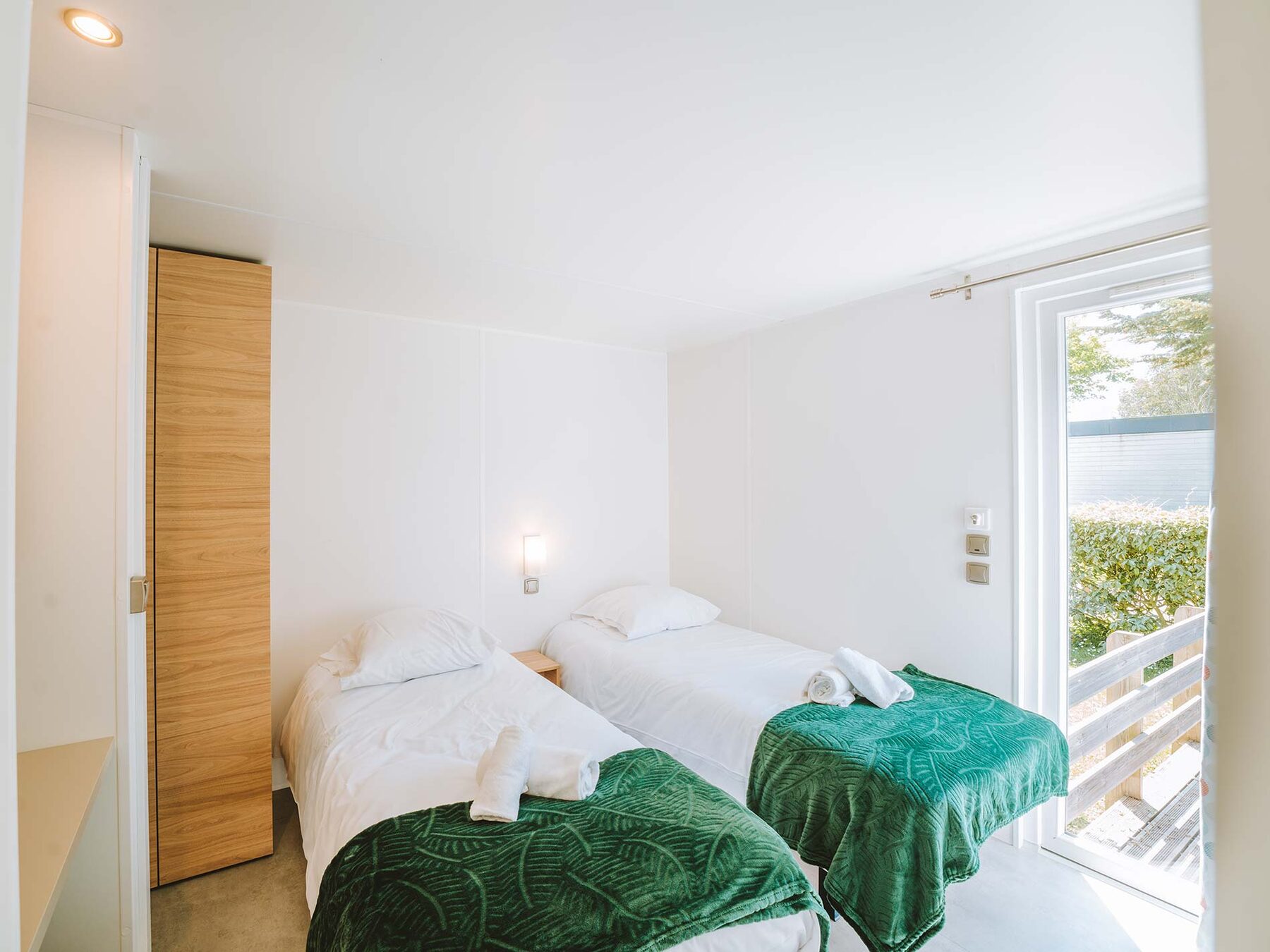 4-bloemen-cottage voor 4 personen op Camping Portland, foto 4 van 11