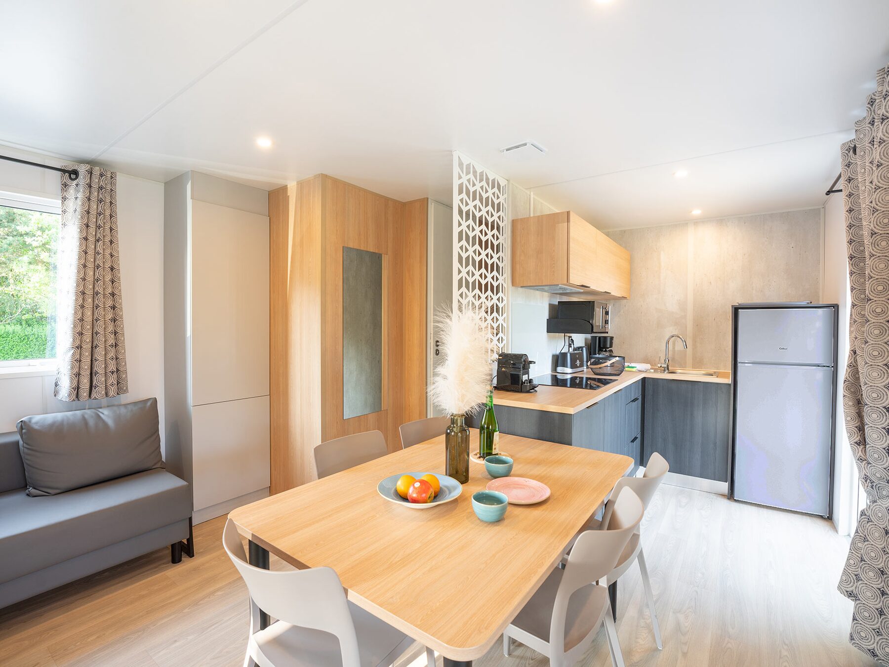 Premium-cottage voor 6 personen op Camping Portland, foto 3 van 14