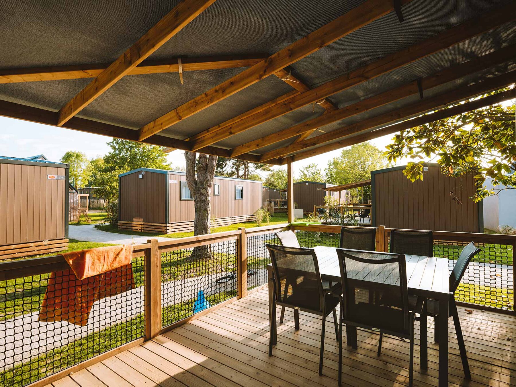Premium-cottage voor 6 personen, overzicht