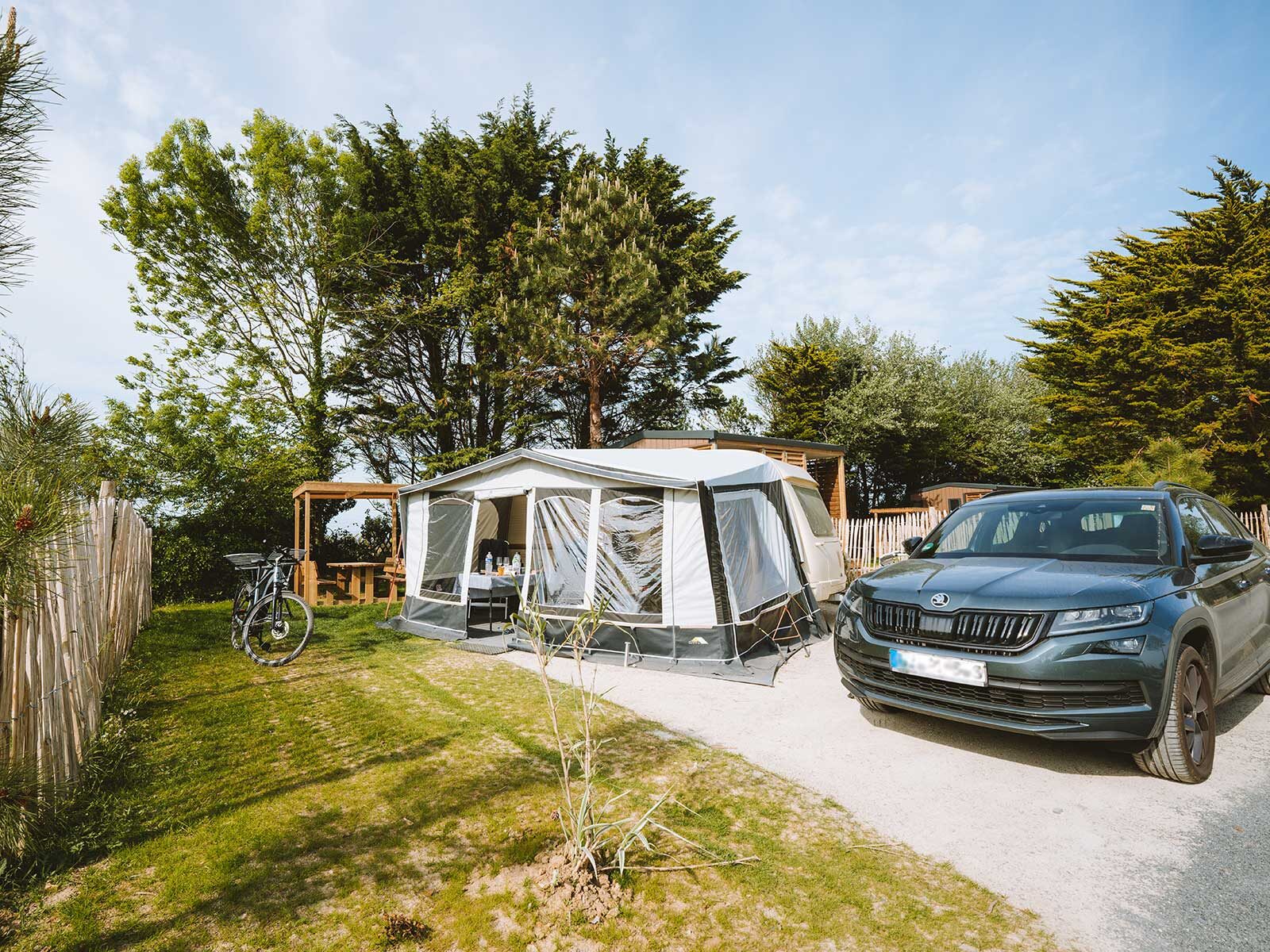 Premium-kampeerplaats op Camping Portland, foto 2 van 11