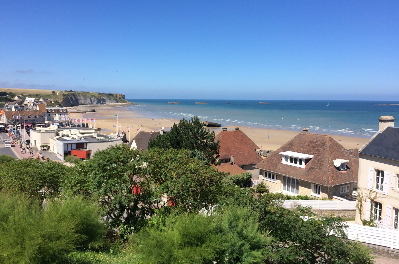 Une plage du Débarquement en Normandie
