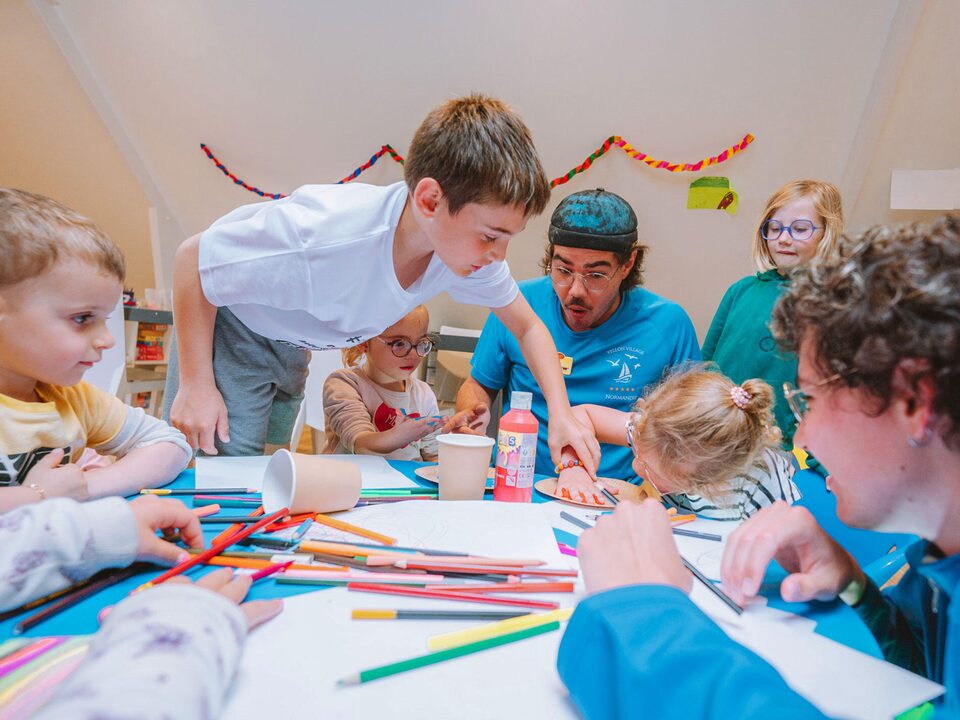 Le club enfants du camping Portland