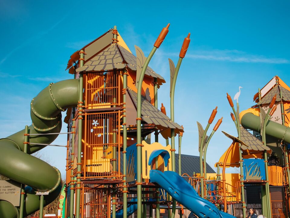 De grote speeltuin, activiteiten op Camping Portland